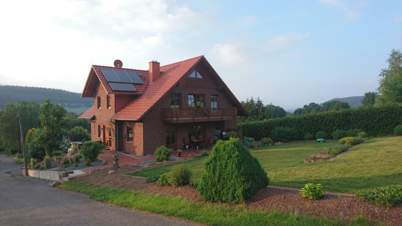 Ferienwohnung Blumenland Extertal Екстериор снимка